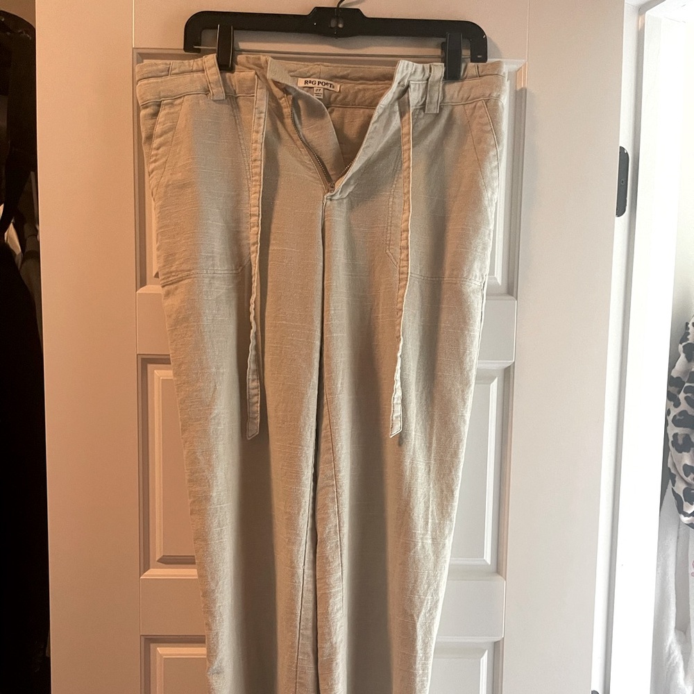Rag Poets linen pants